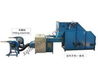 Uniy machine for feeding and opening fiber